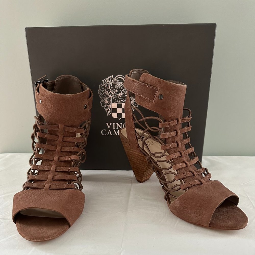 Vince Camuto Evel Caged Sandal - sz 8.5 wide